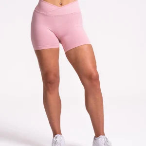 Fearless V-Shape Covert Scrunch Shorts "Rosa"