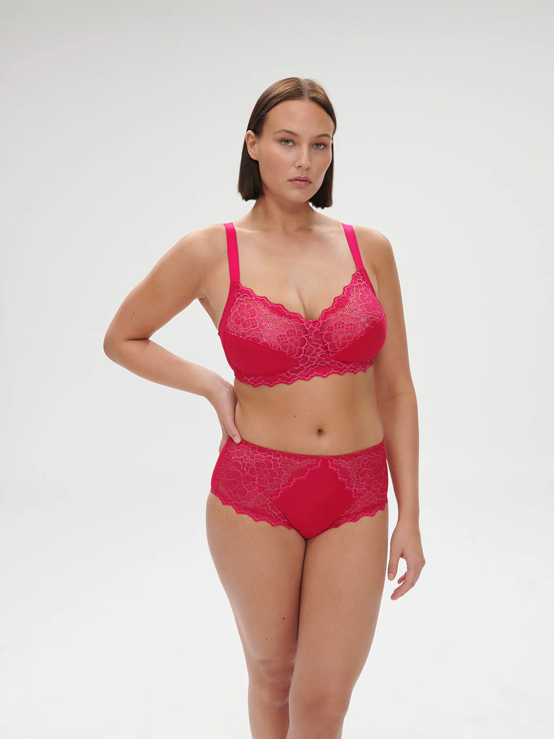 Soutien-gorge sans-armatures structuré - Rose Teaberry – Image 7