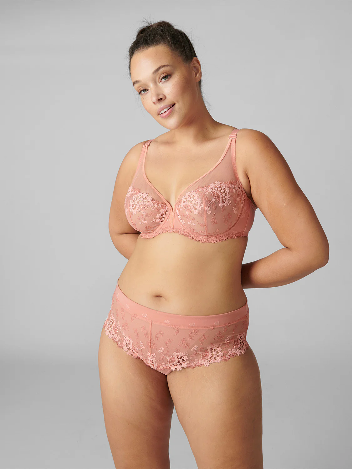 Soutien-gorge avec armatures décolleté plongeant - Rose Ginger – Image 8