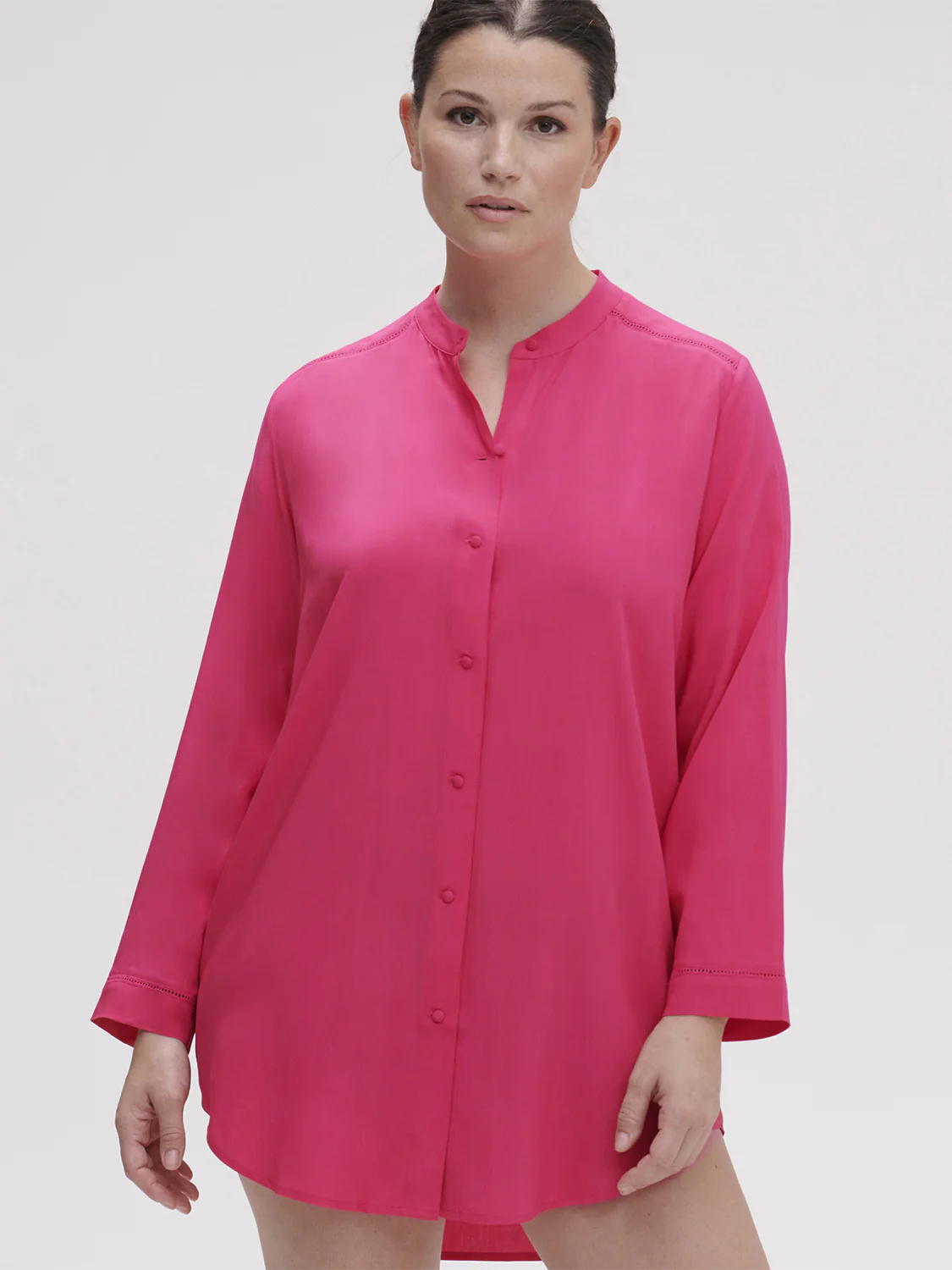 Nuisette manches longues - Rose Pitaya – Image 7