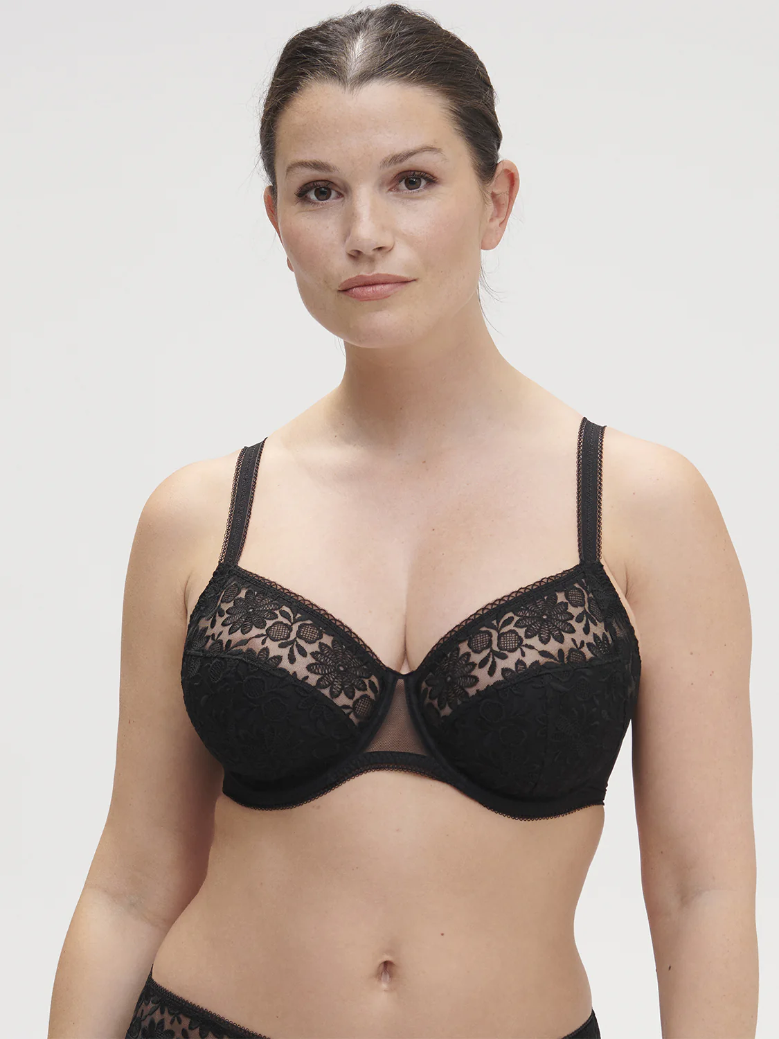 Soutien-gorge avec armatures emboitant - Noir – Image 2