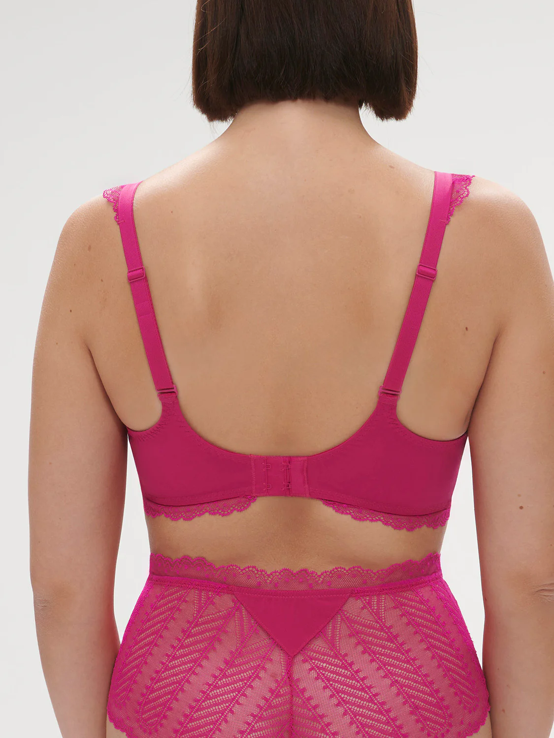 Soutien-gorge spacer décolleté plongeant - Rose Hibiscus – Image 8