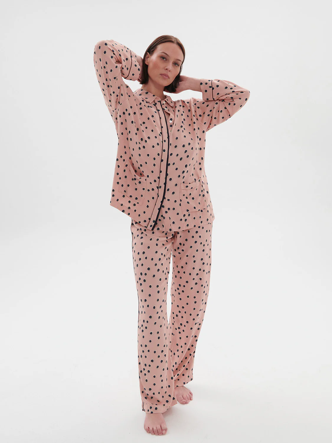 Pantalon - Imprimé Rose Encens – Image 5