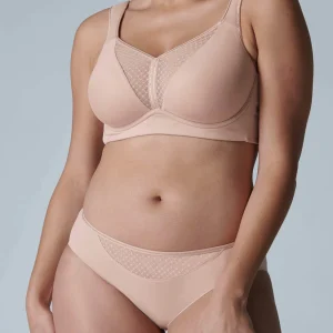 Brassière de sport avec armatures - Rose Yogi