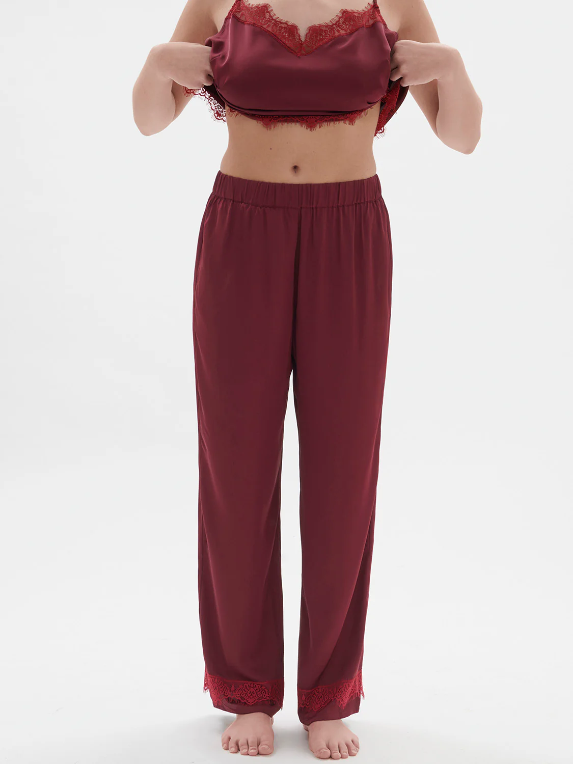 Pantalon - Rouge Spinelle – Image 5