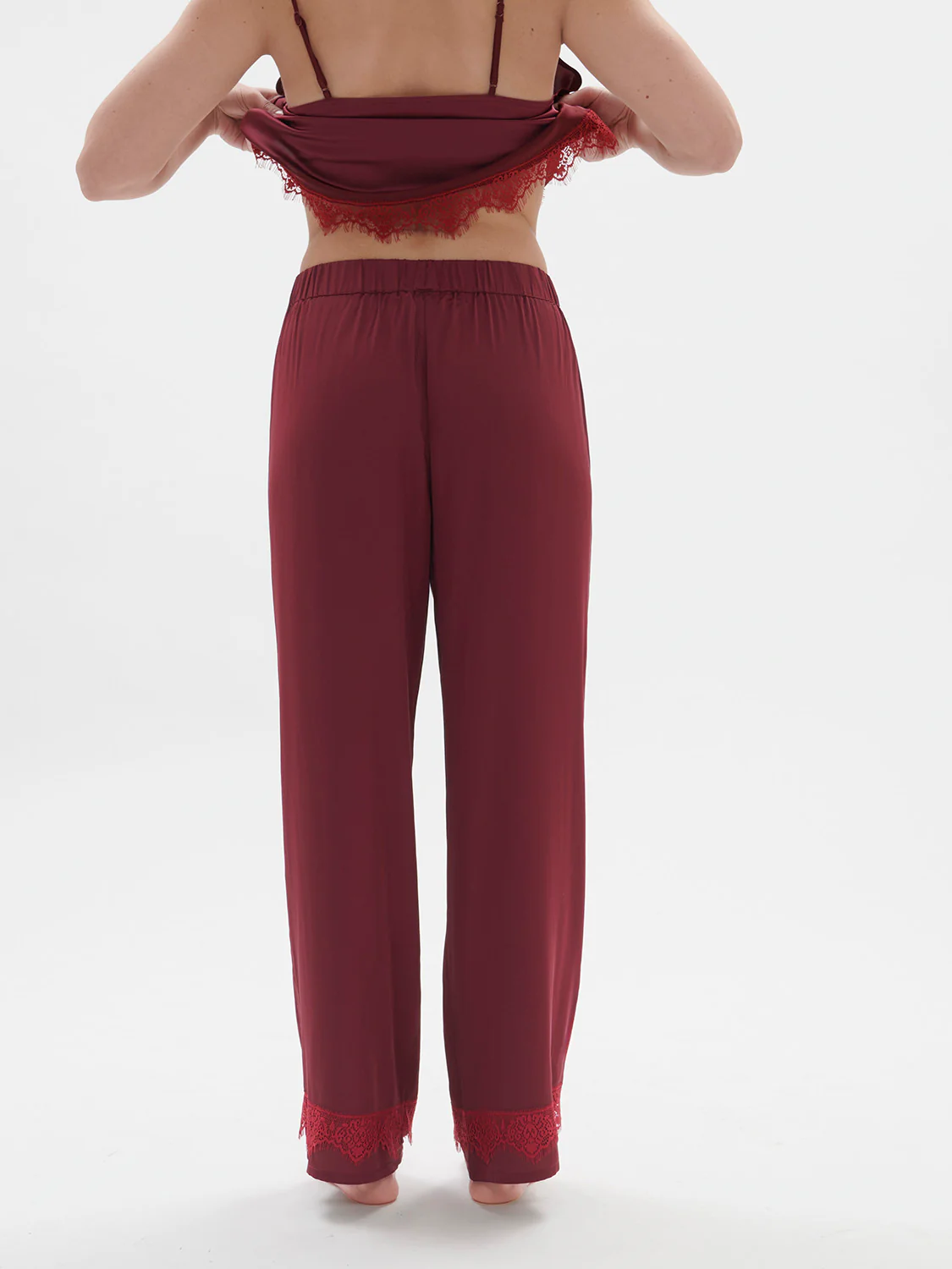 Pantalon - Rouge Spinelle – Image 6