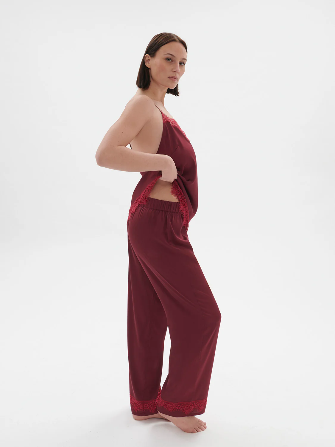 Pantalon - Rouge Spinelle – Image 7