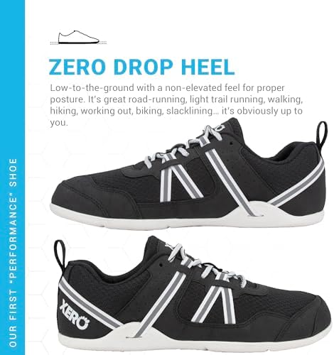 Chaussures de course minimalistes Xero Shoes Prio pour femme – Course à pied et route – Fitness – Zero Drop – Image 4