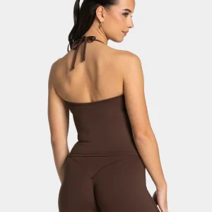 Allrounder Neckholder Cami Top "Espresso"