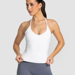 Allrounder Neckholder Cami Top "Weiß"