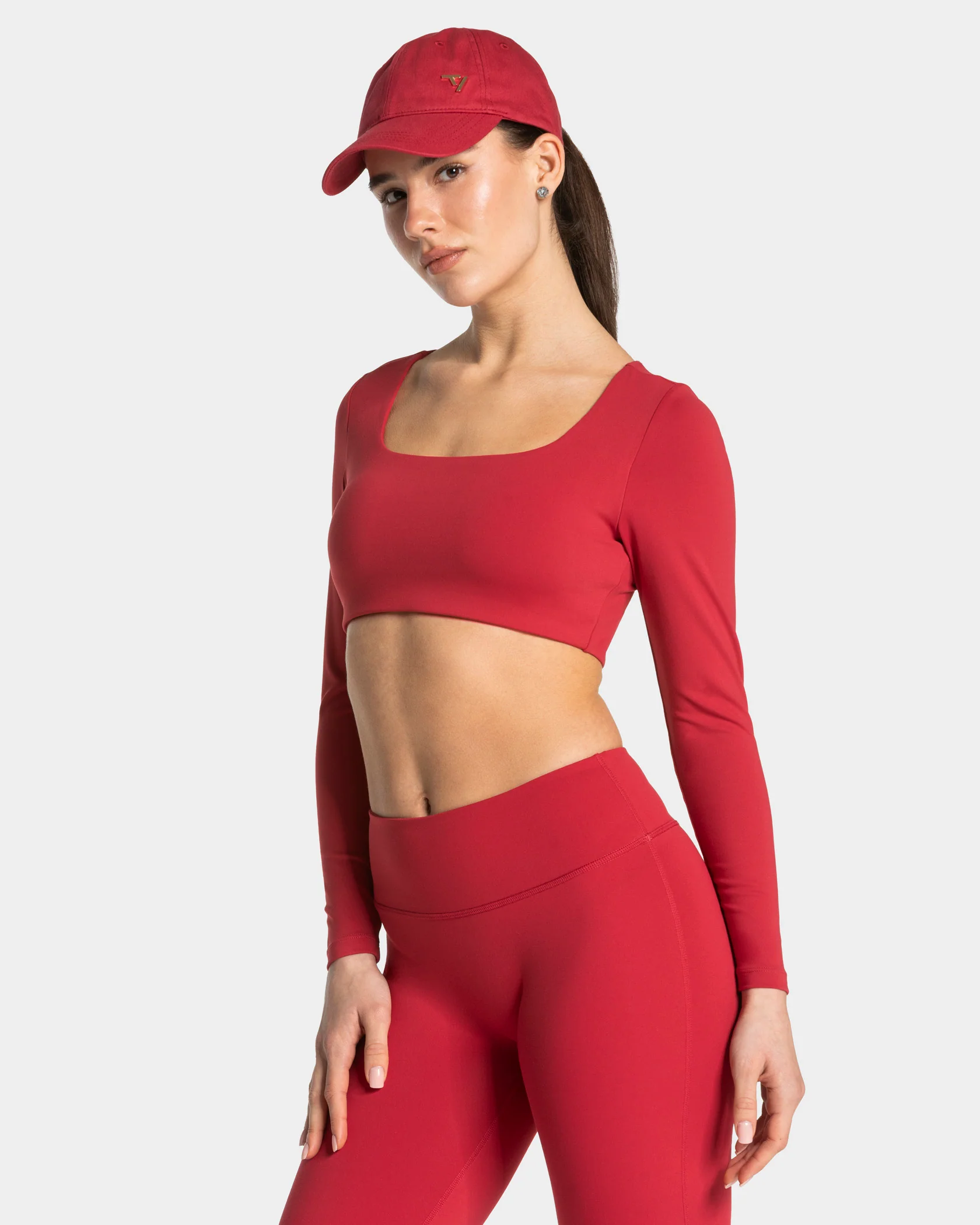 Allrounder Cropped Longsleeve "Cherry"