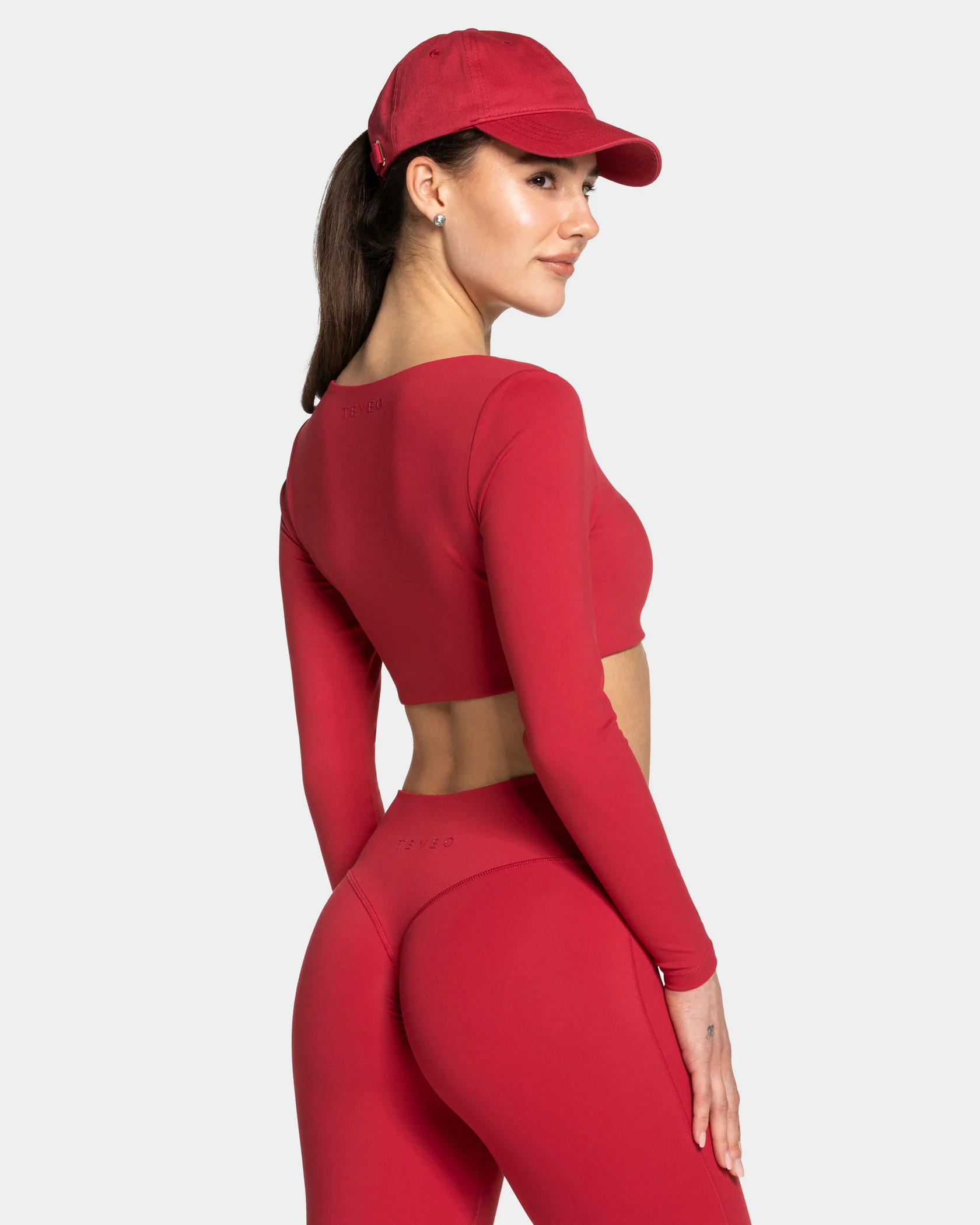 Allrounder Cropped Longsleeve "Cherry" – Image 3