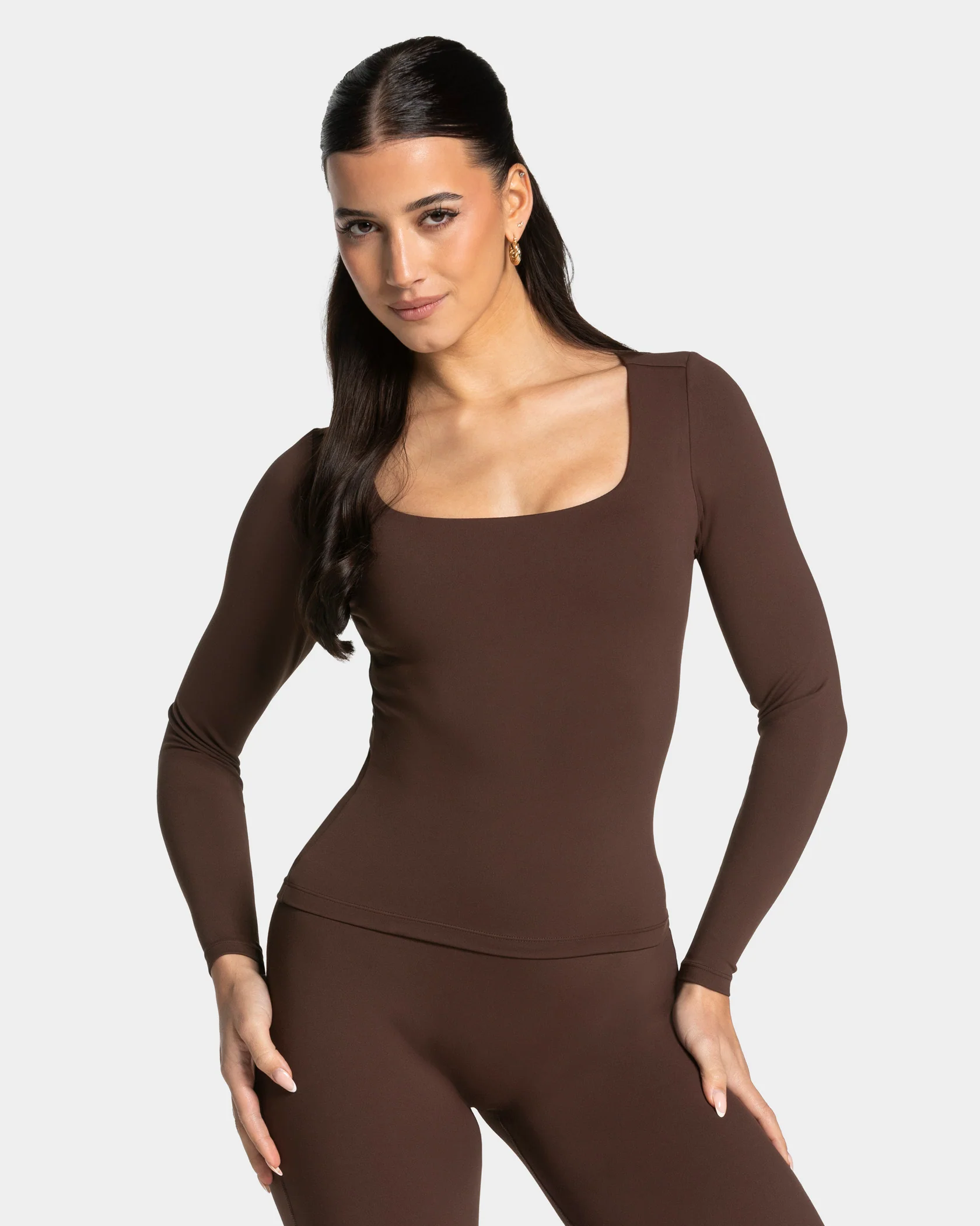 Allrounder Longsleeve "Espresso" – Image 2