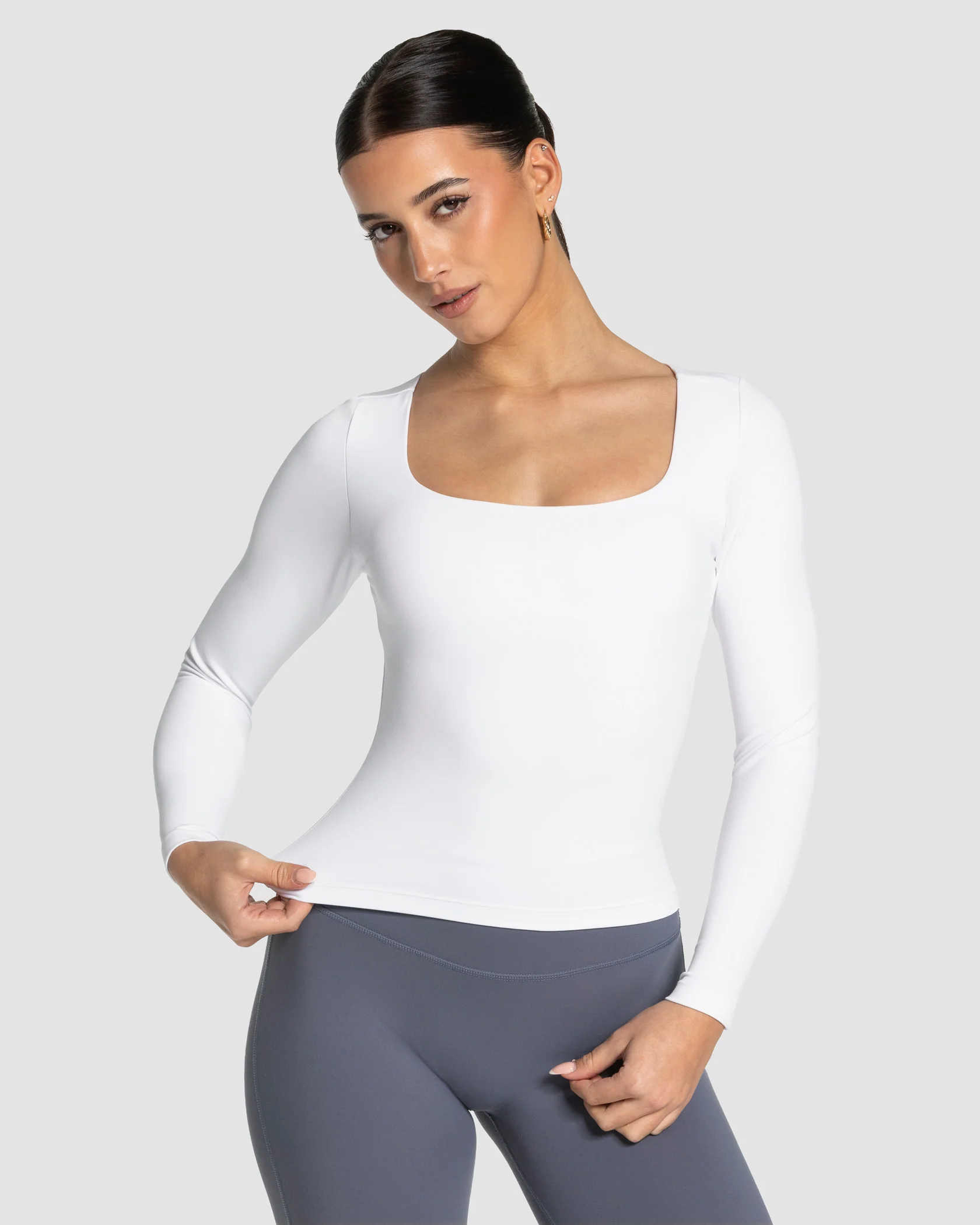 Allrounder Longsleeve "Weiß"