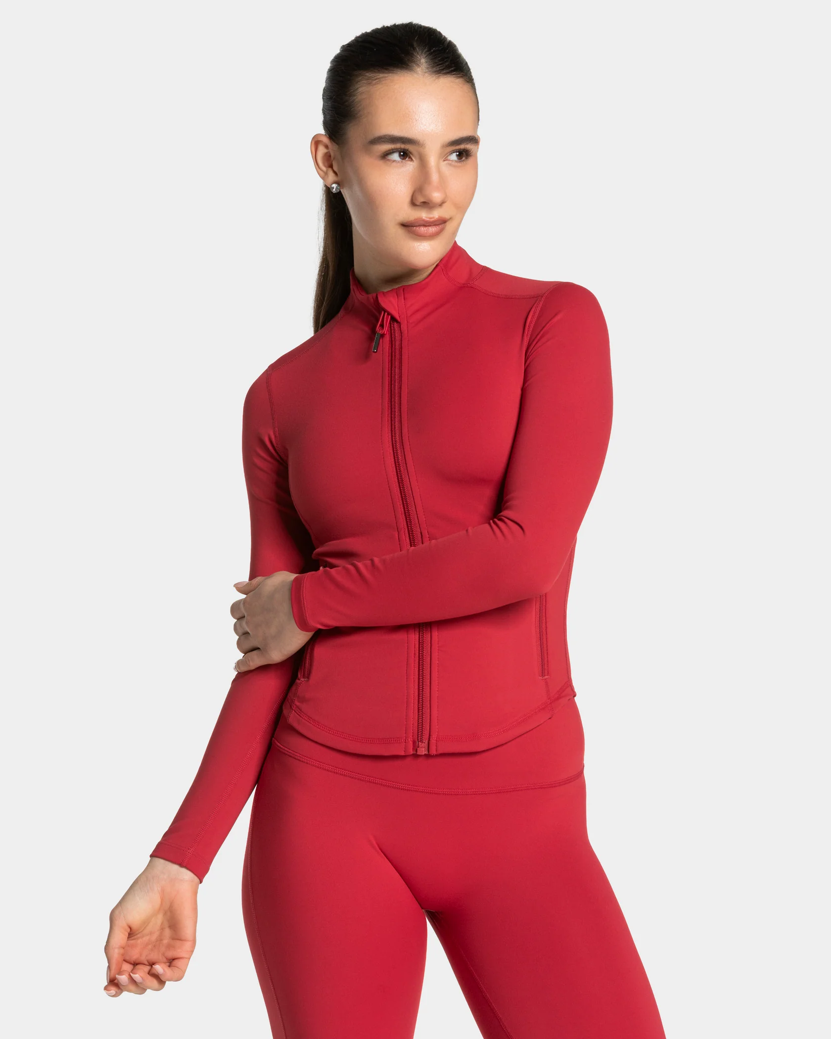 Allrounder Shaping Zip Jacke "Cherry" – Image 3
