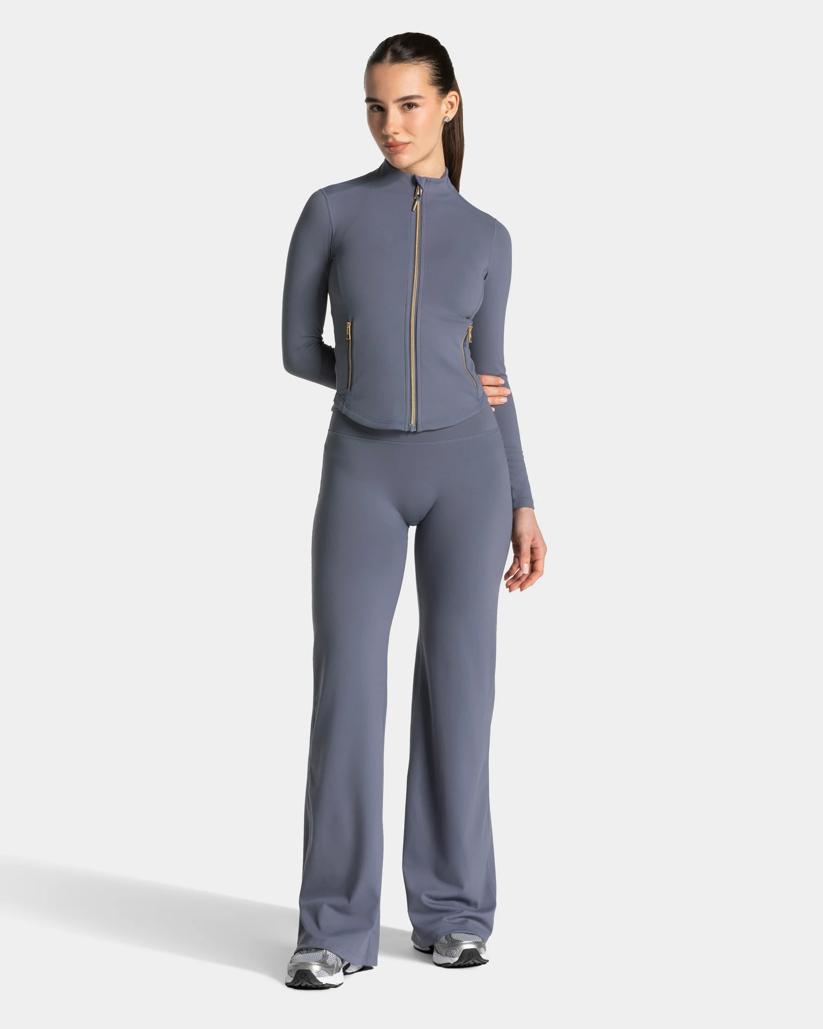 Allrounder Shaping Zip Jacke "Titan - Gold" – Image 6