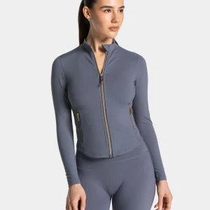 Allrounder Shaping Zip Jacke "Titan - Gold"