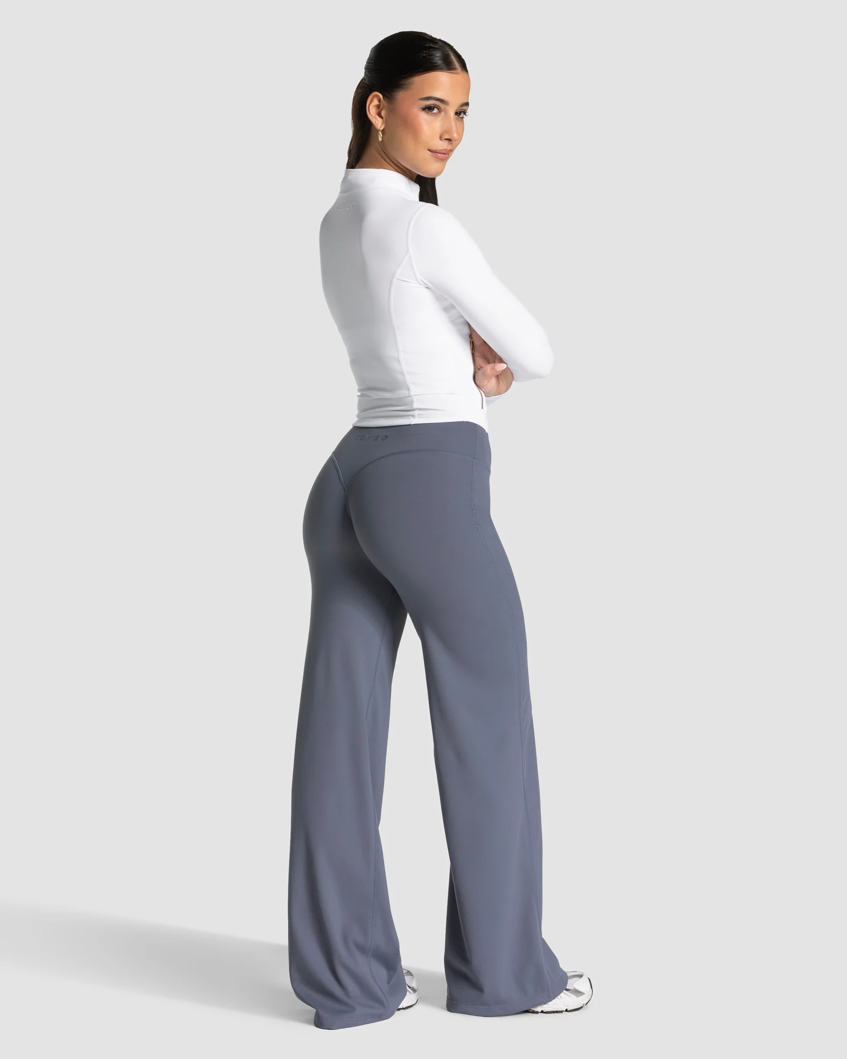 Allrounder Shaping Zip Jacke "Weiß - Gold" – Image 6