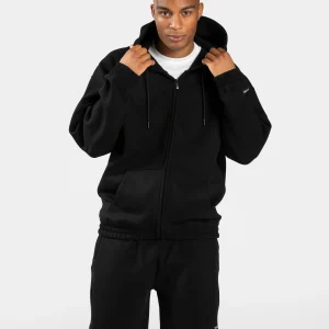 Anniversary Oversized Zip Jacke "Schwarz"