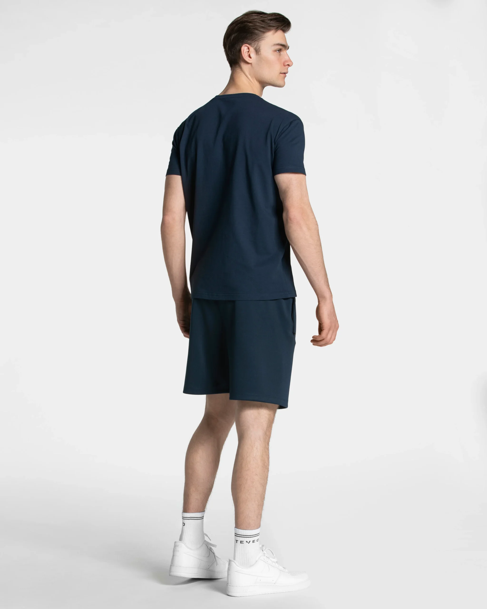 Arrival Fitted T-Shirt "Dunkelblau" – Image 6