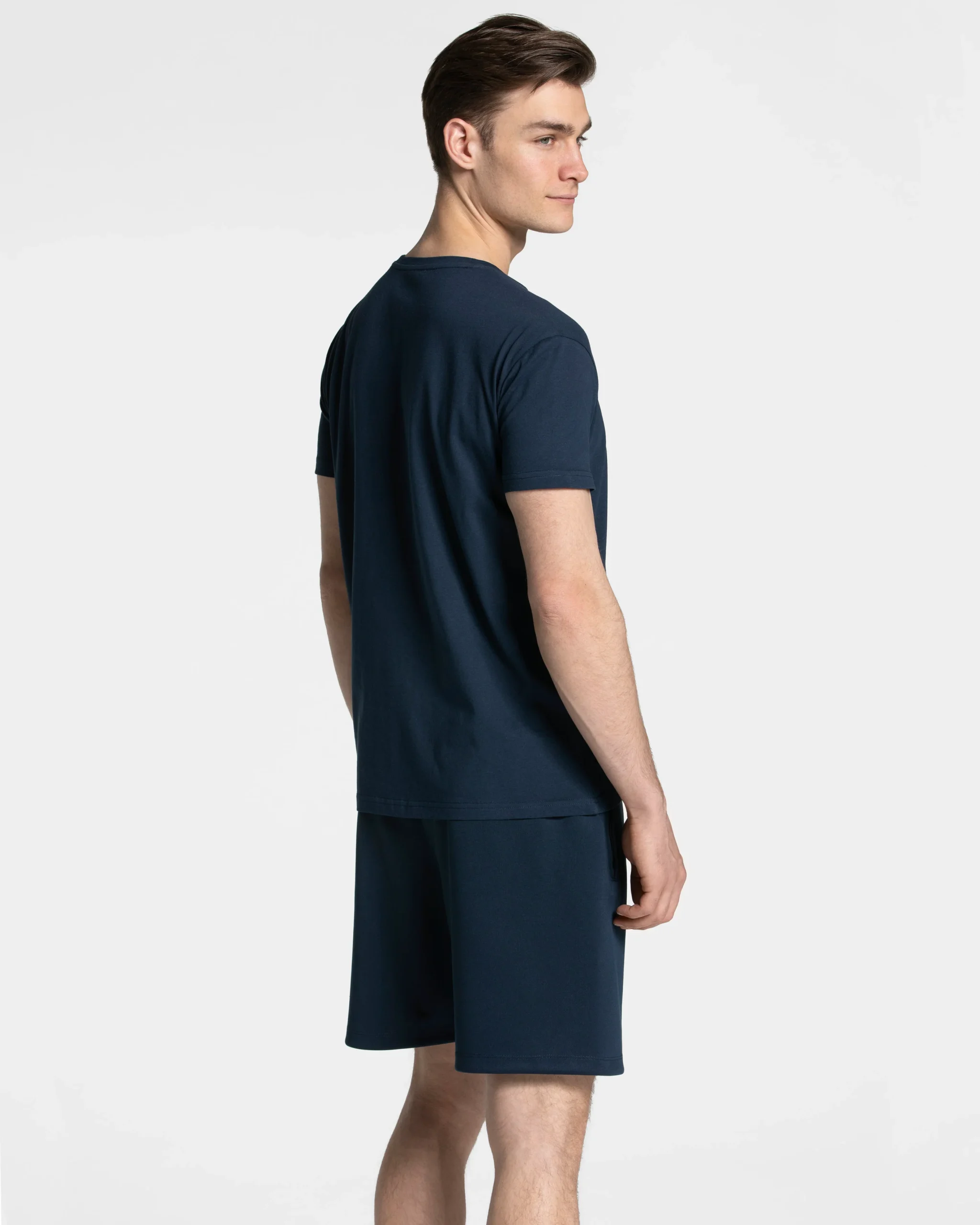 Arrival Fitted T-Shirt "Dunkelblau" – Image 3