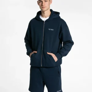 Arrival Oversized Zip Hoodie "Dunkelblau"