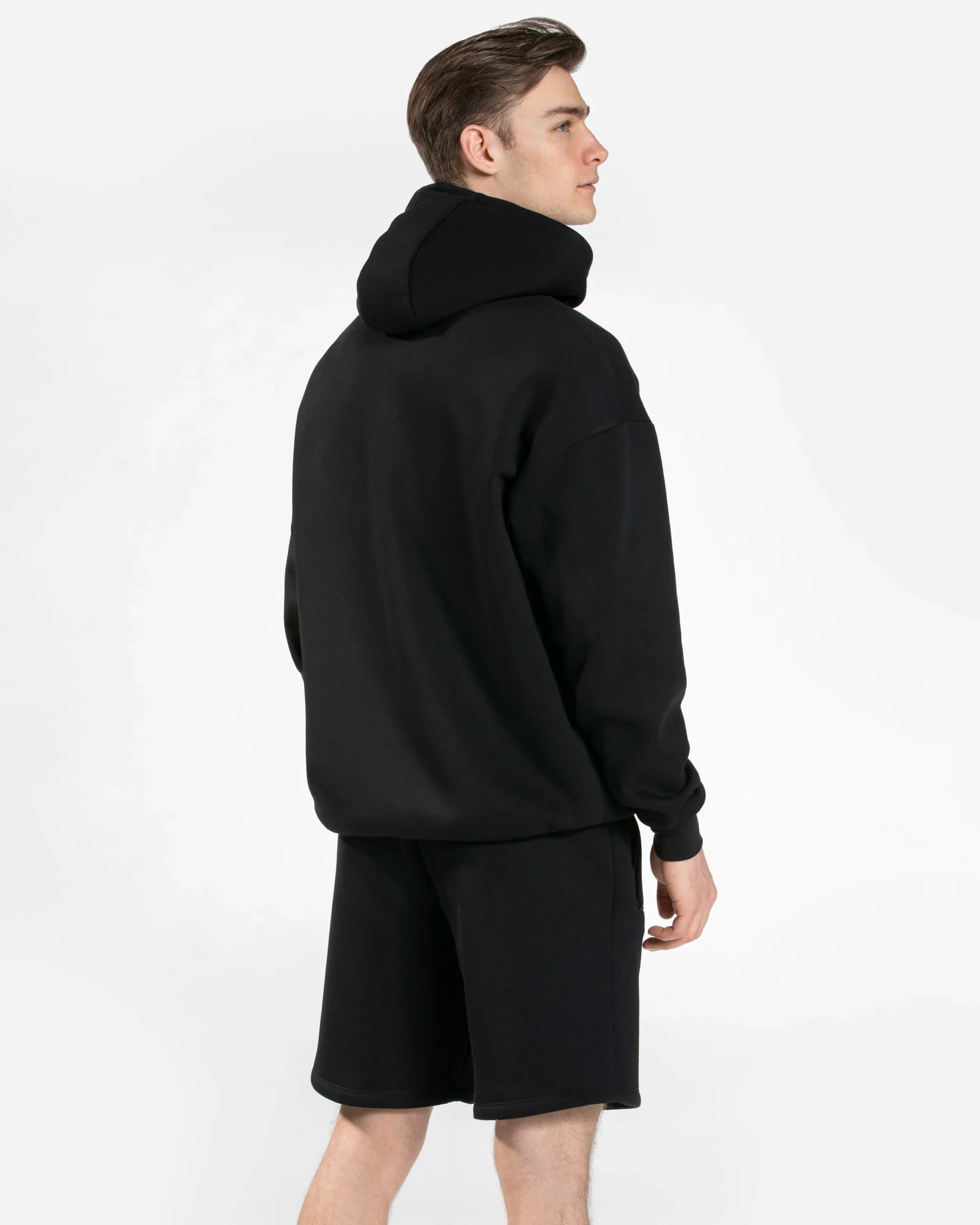 Arrival Oversized Zip Hoodie "Schwarz" – Image 3