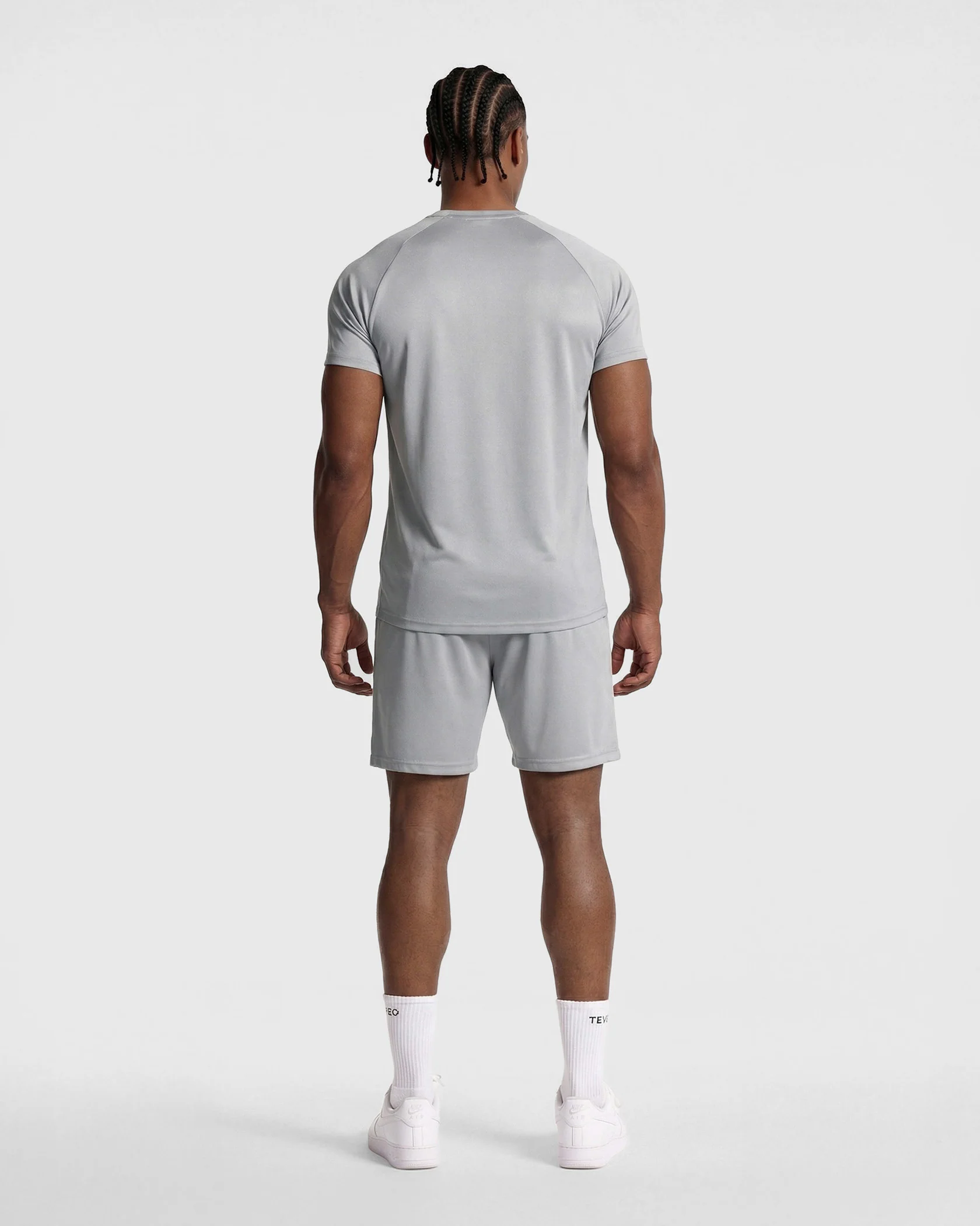 Baseline Mesh Shorts "Hellgrau" – Image 6
