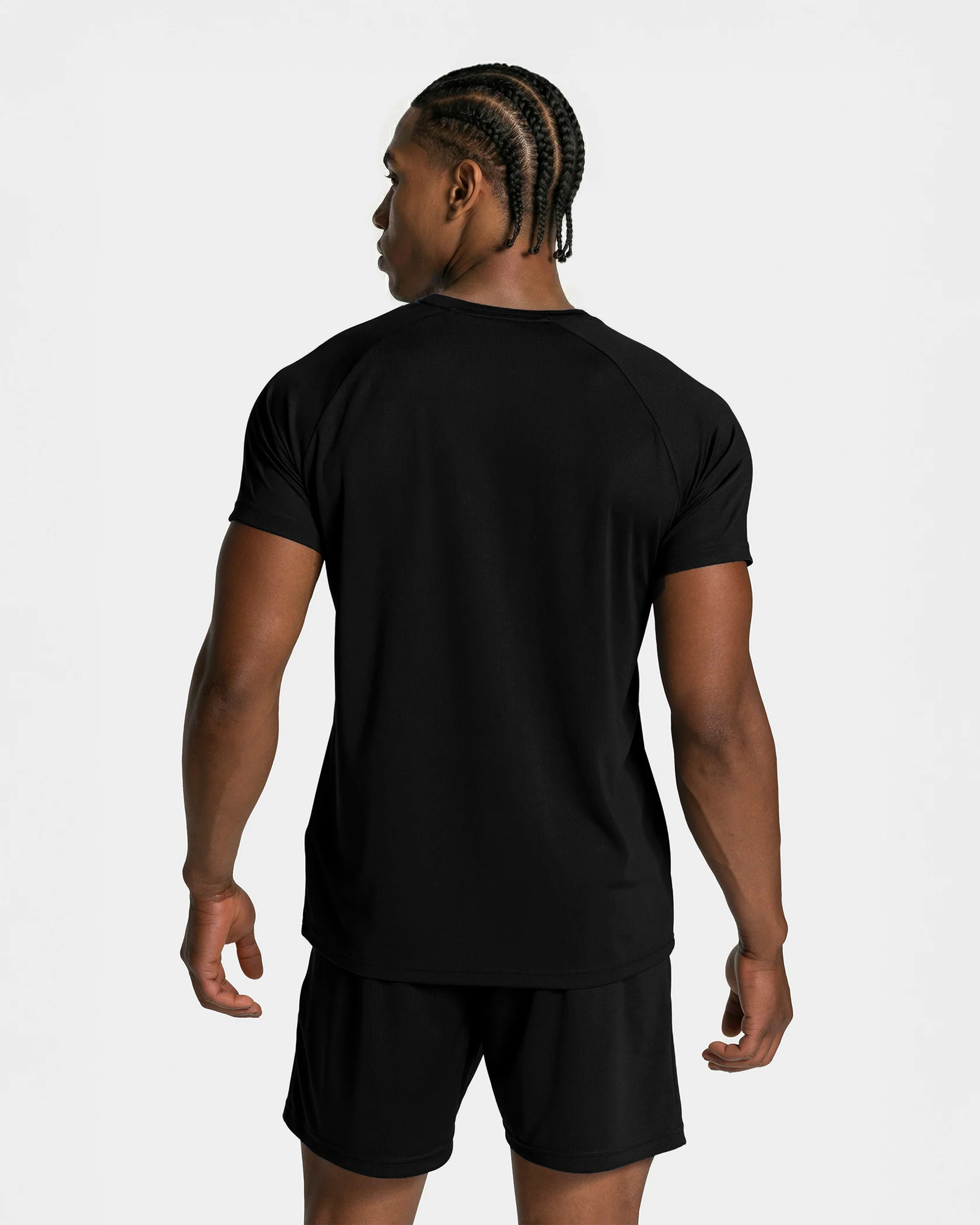 Baseline Mesh T-Shirt "Schwarz" – Image 3