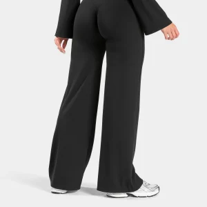 Charming Pro Scrunch Straight Leg Pants "Schwarz"