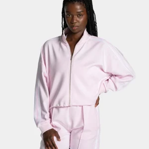 Club Cropped Zip Jacke "Blossom"