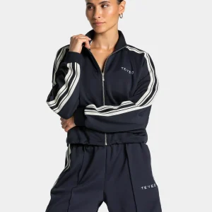 Club Cropped Zip Jacke "Midnight"