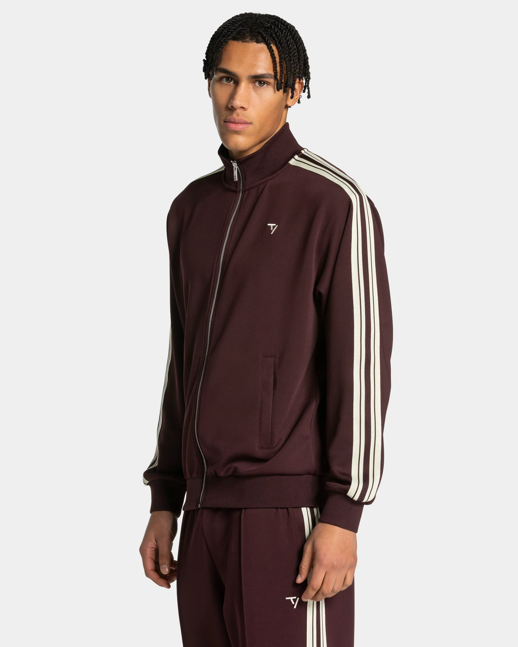 Club Zip Jacke "Merlot" – Image 2