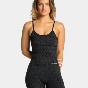 Contrastline Cami Top "Leo Schwarz"