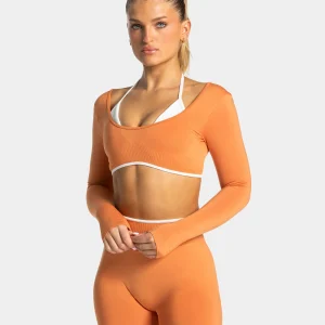 Contrastline Longsleeve "Pumpkin Spice"