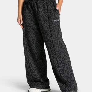Contrastline Wide Leg Jogger "Leo Schwarz"