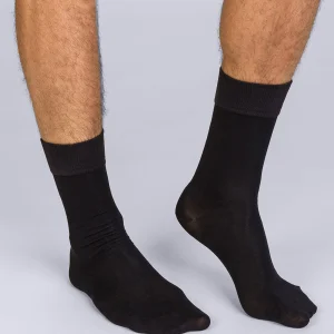 Lot de 2 mi-chaussettes noir Homme Soft Touch