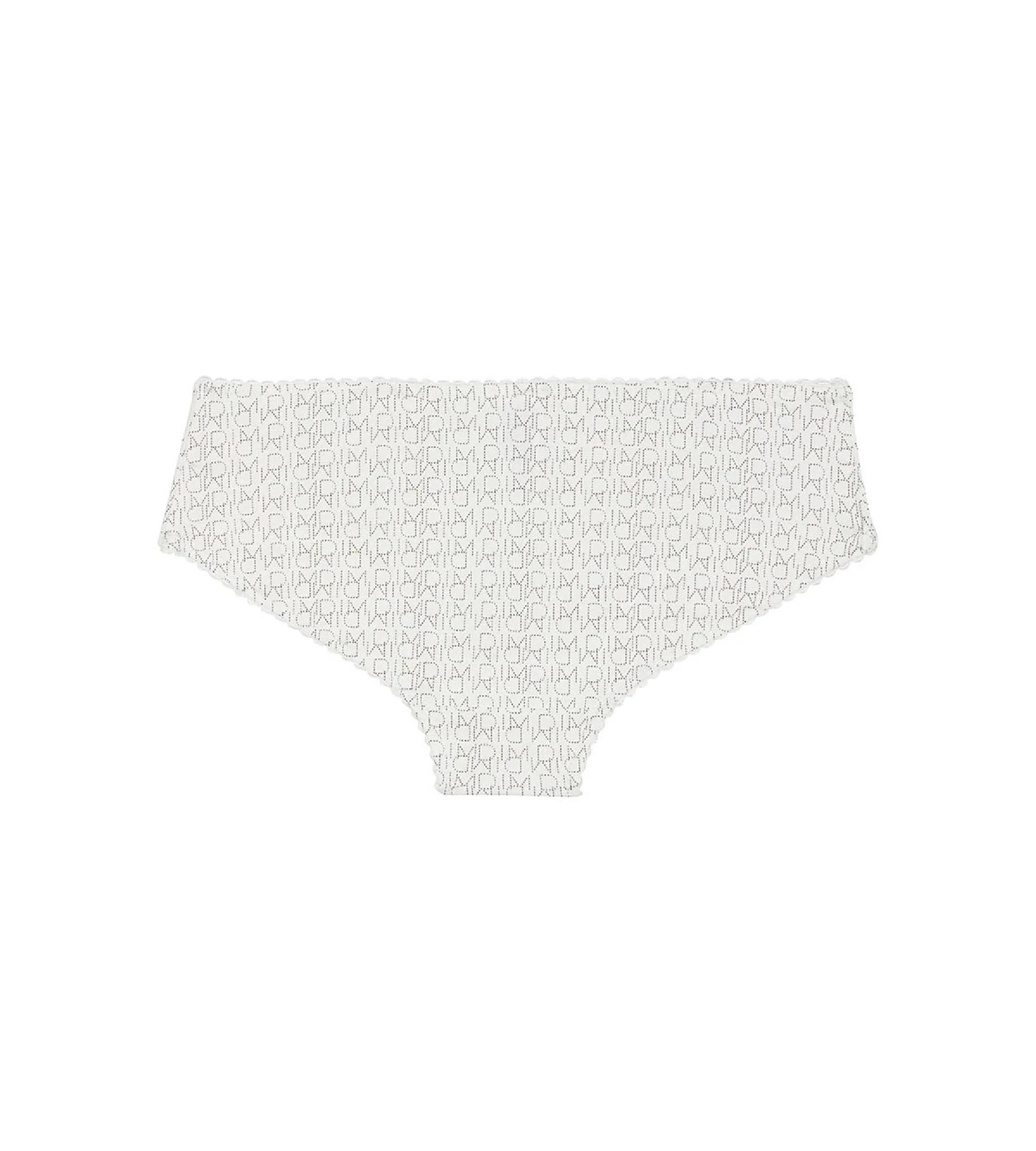 Shorty blanc fille imprimé logo Dim Touch – Image 3