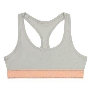 Brassière fille Gris et Rose Dim Sport