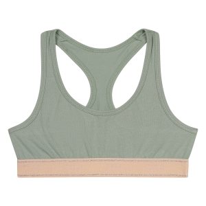 Brassière fille Vert et Rose Dim Sport
