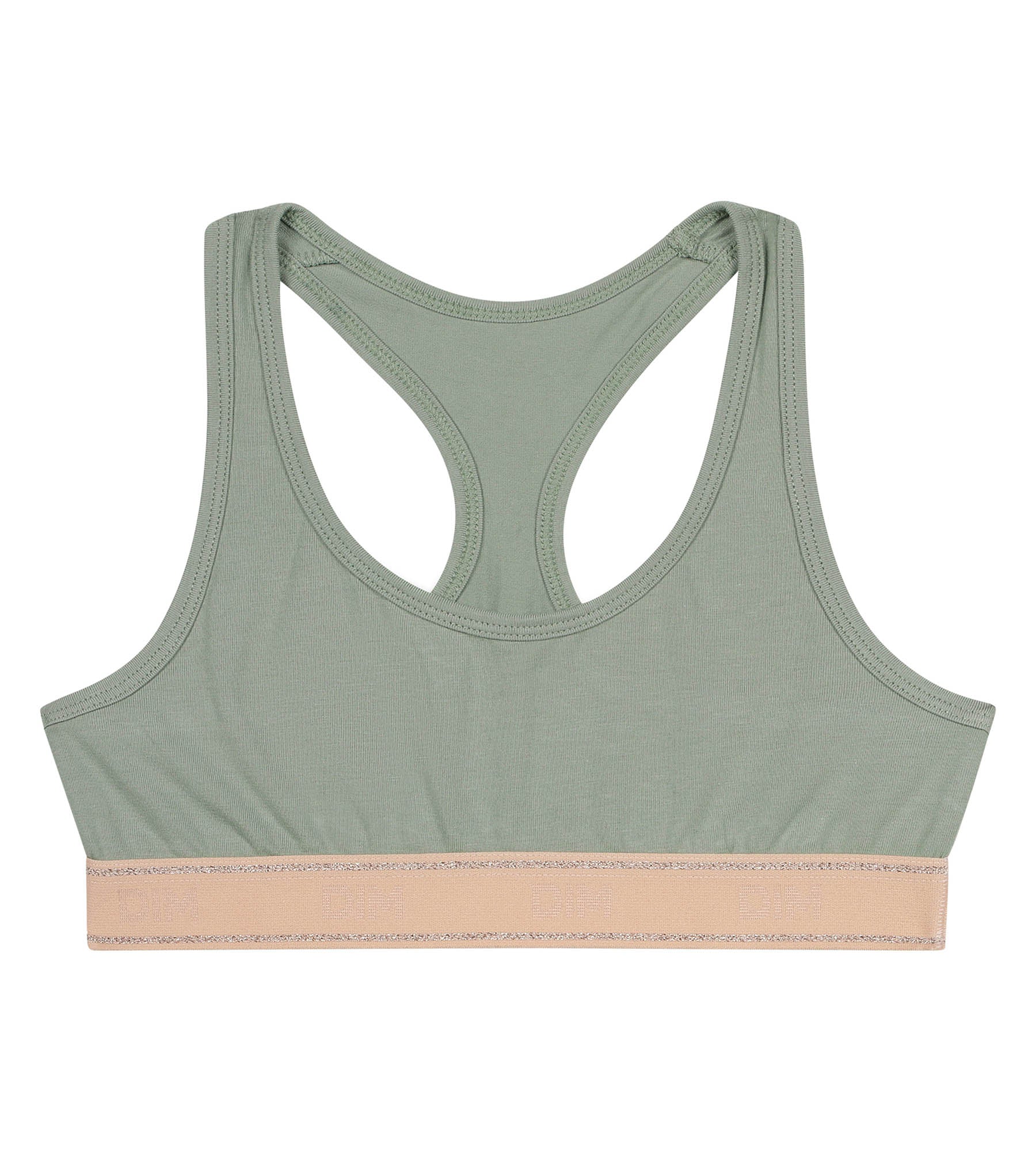 Brassière fille Vert et Rose Dim Sport – Image 2