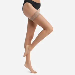 Bas femme en voile transparent Gazelle Dim Up Beauty