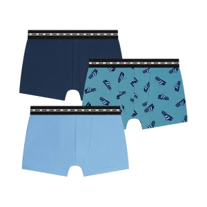 Lot de 3 boxers garçon coton stretch motifs Streetwear EcoDim Mode