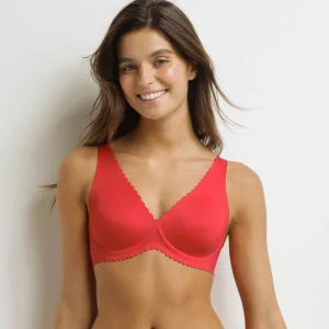Soutien-gorge foulard femme à armatures Rouge Body Touch