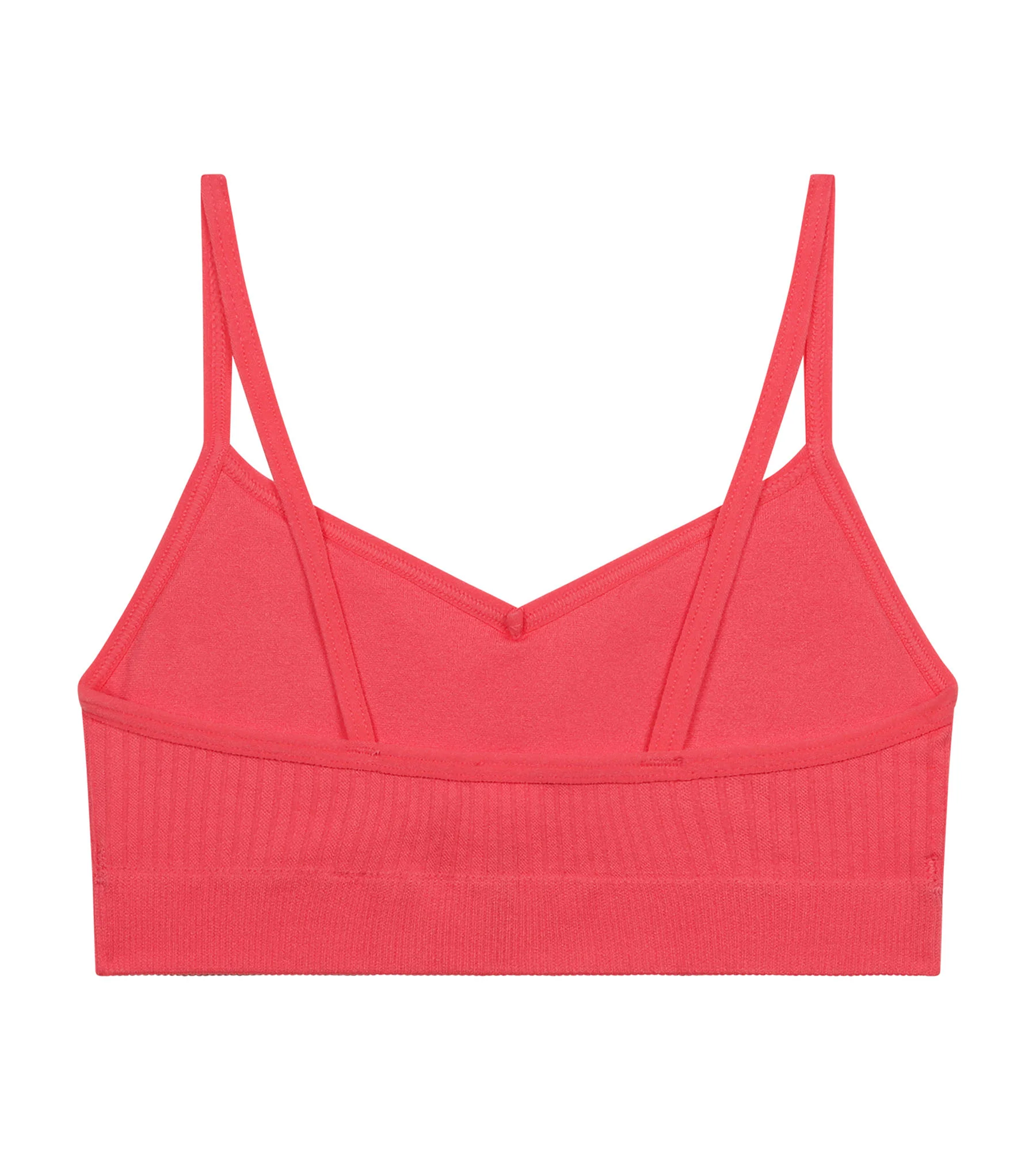 Brassière fille sans couture à mousses amovibles microfibre Rose Dim – Image 3