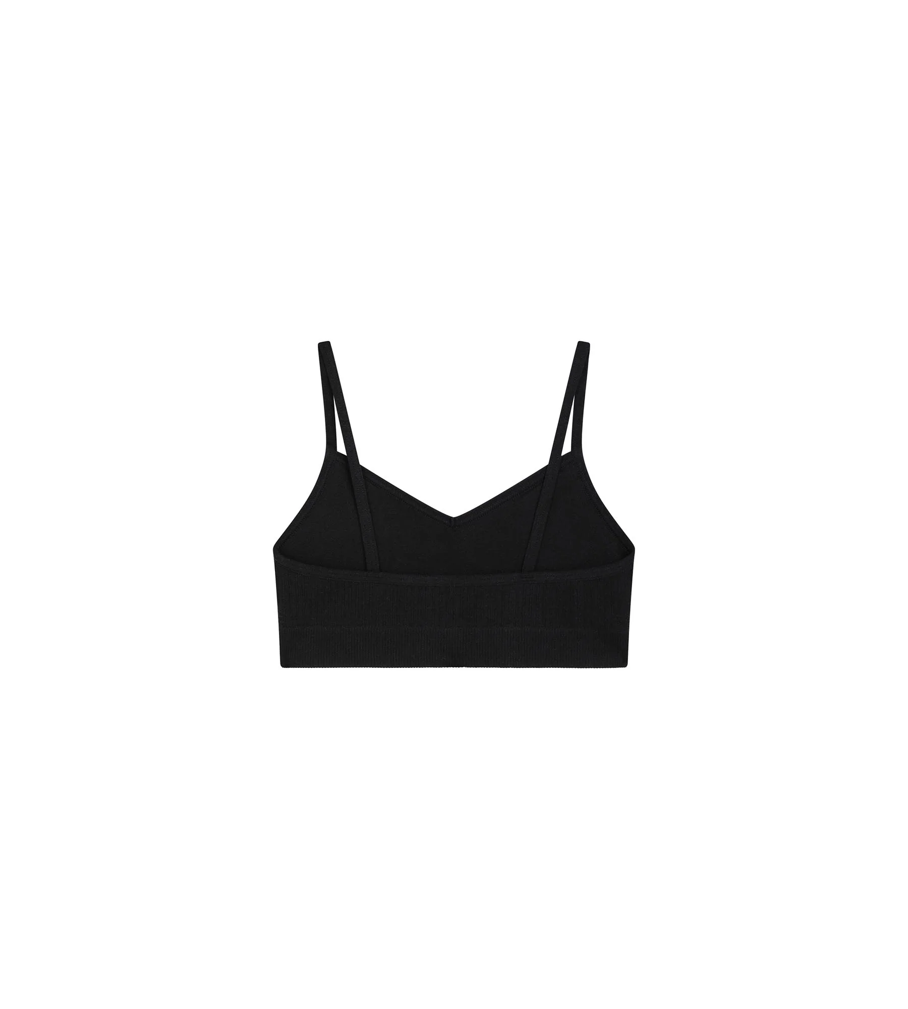 Brassière fille sans couture en microfibre Noir Dim – Image 3
