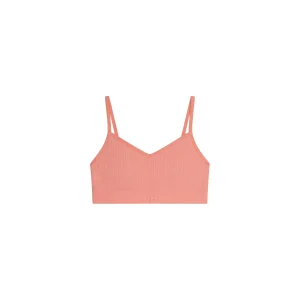 Brassière fille sans couture en microfibre Corail Dim