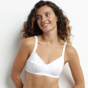 Soutien-gorge sans armatures blanc EcoDIM