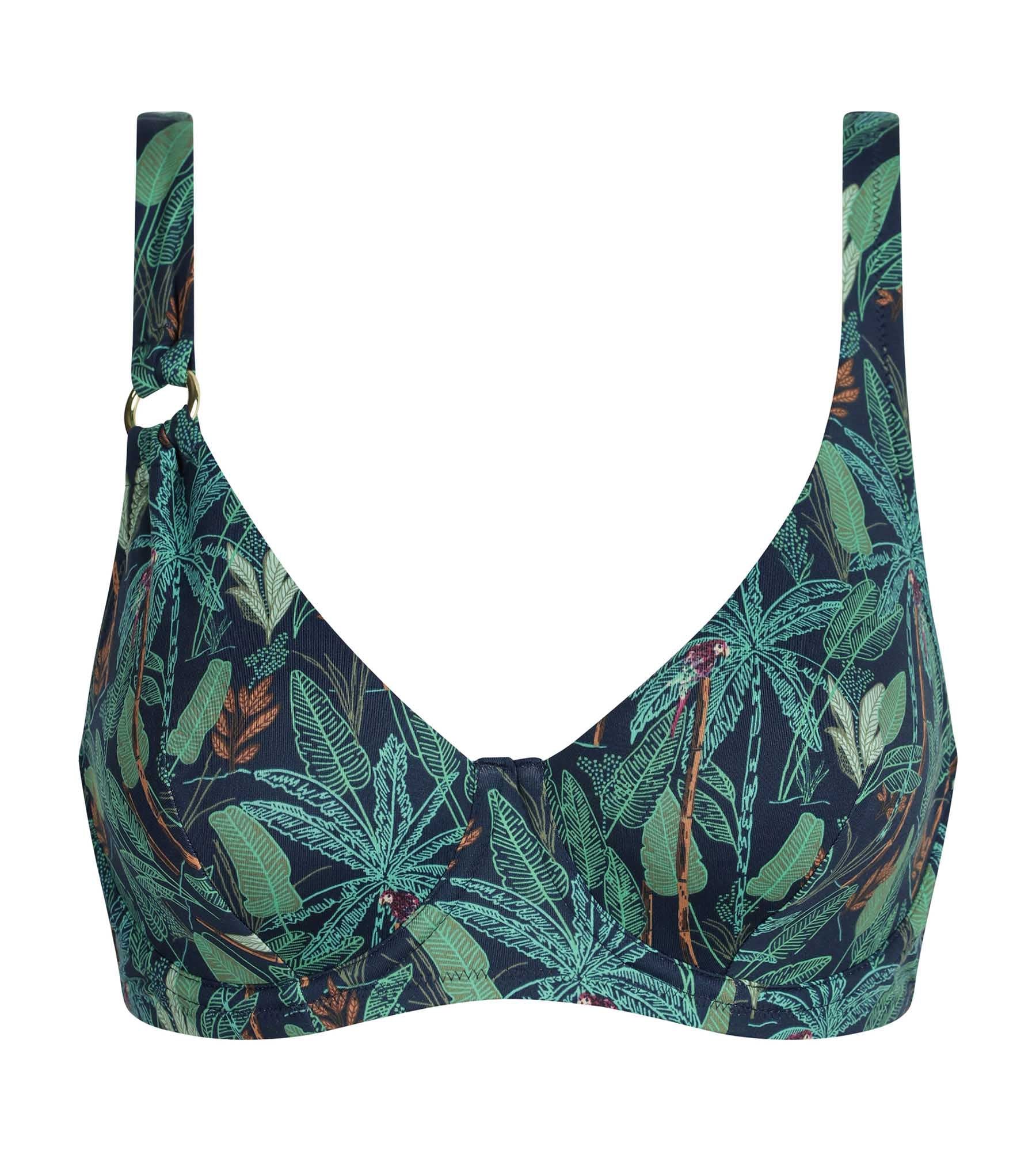 Haut de maillot de bain armatures femme motif tropical Dim Swimwear – Image 6