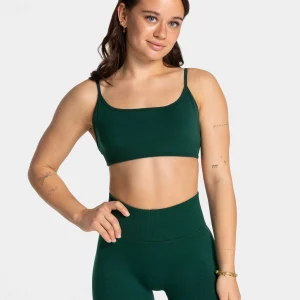 Femme Backless Bh "Dunkelgrün"